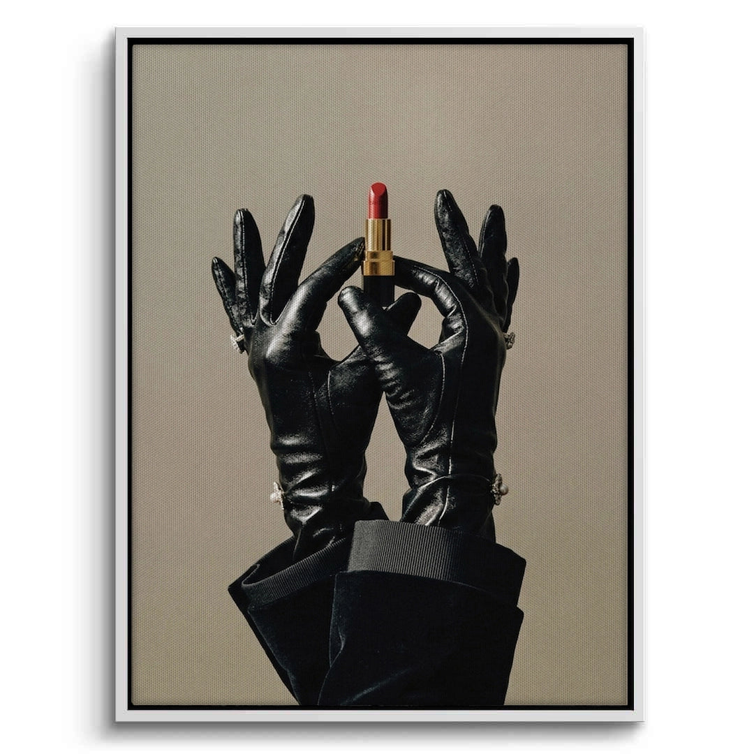 2Red Lipstick Fashion - Canvas