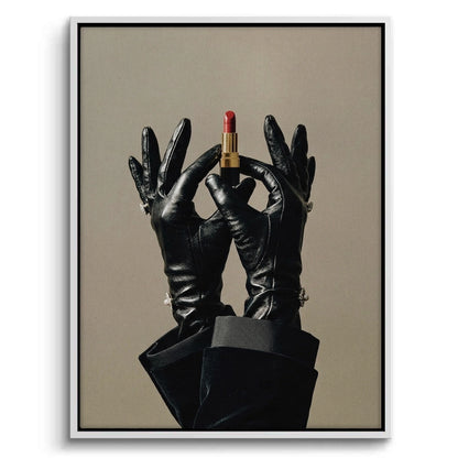 Red Lipstick Fashion - Canvas