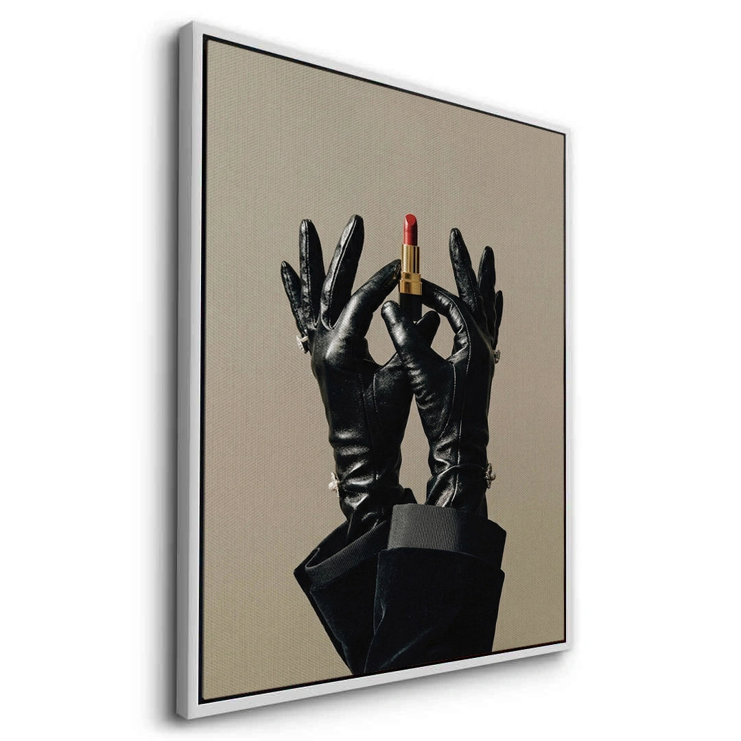 2Red Lipstick Fashion - Canvas