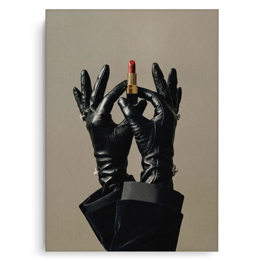 Red Lipstick Fashion - Canvas