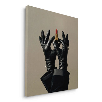 Red Lipstick Fashion - Canvas