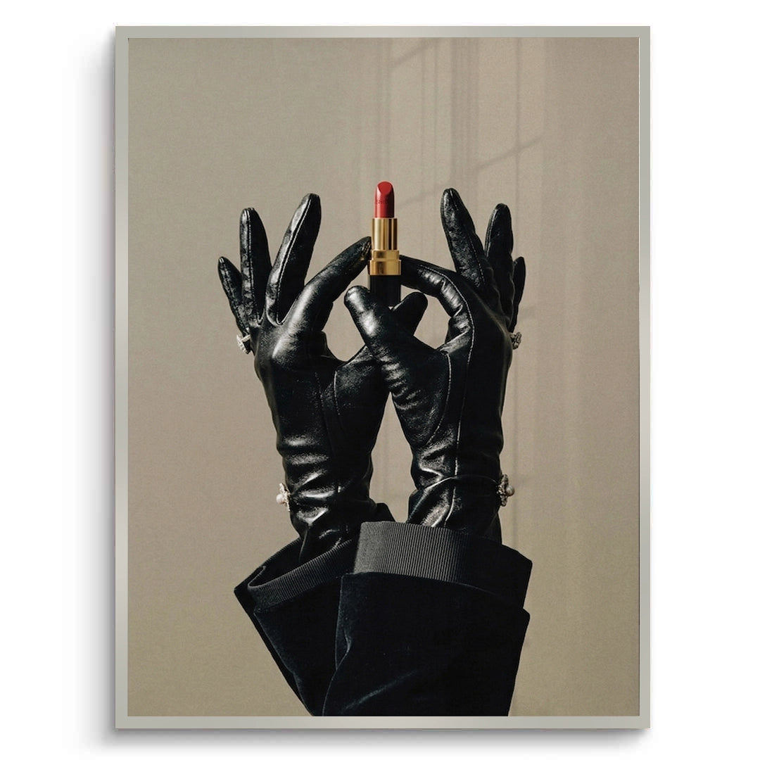 2Red Lipstick Fashion - Fine Art