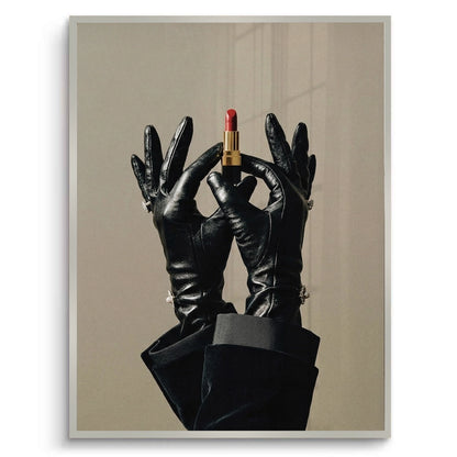 Red Lipstick Fashion - Fine Art