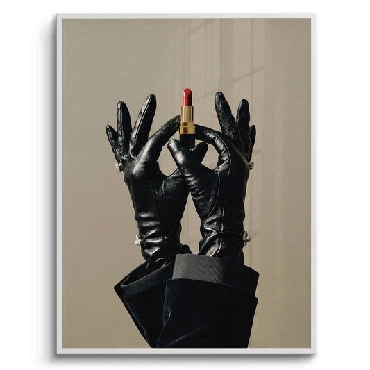 Red Lipstick Fashion - Fine Art