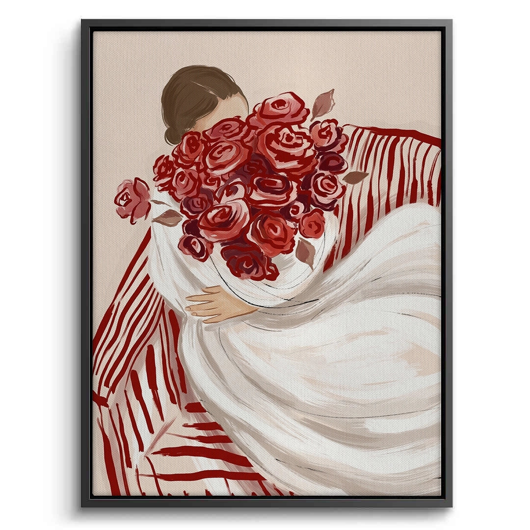2Red Roses & Romance - Canvas