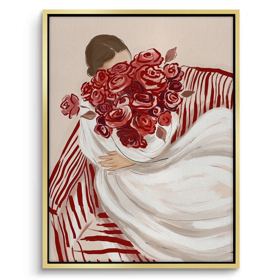 2Red Roses & Romance - Canvas