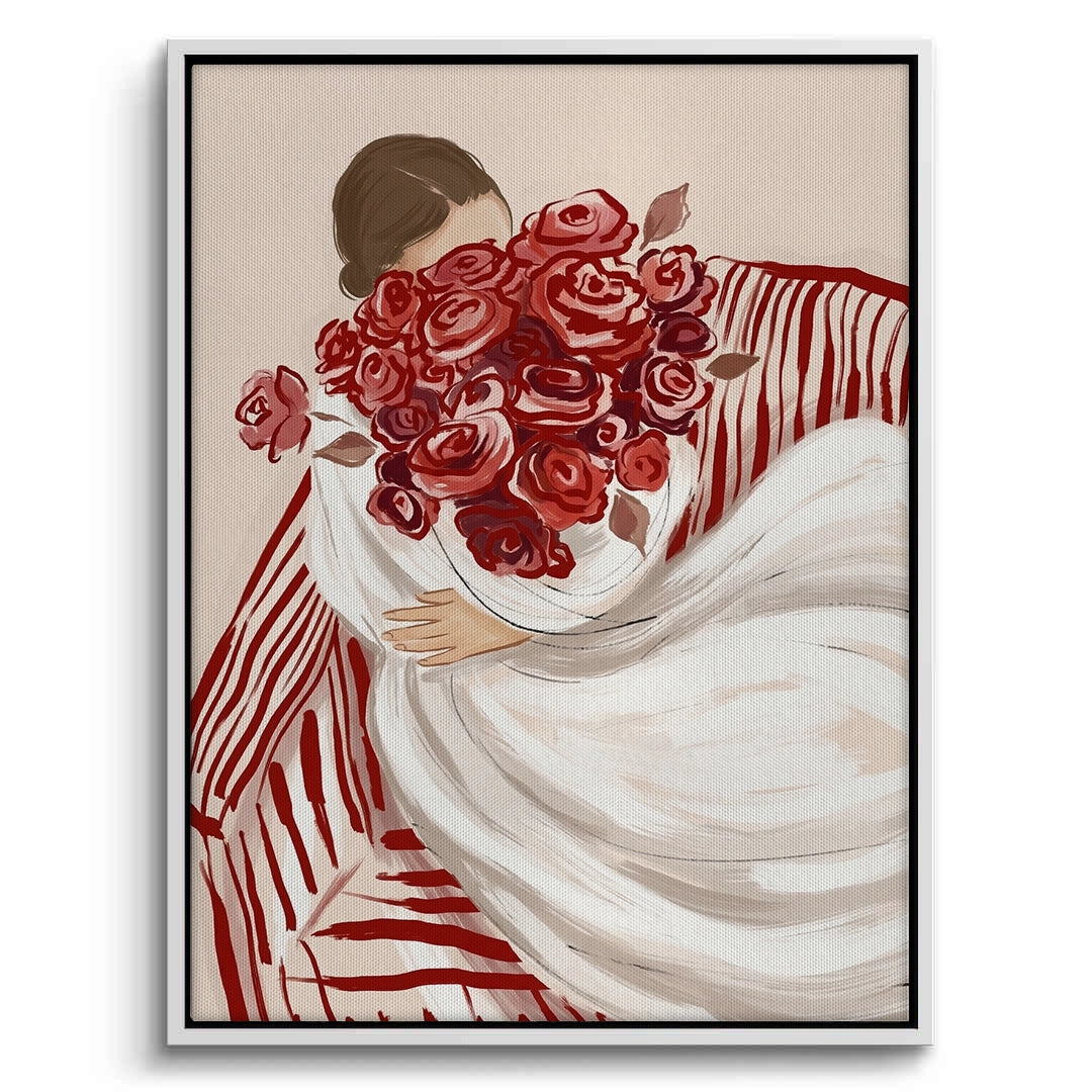 2Red Roses & Romance - Canvas