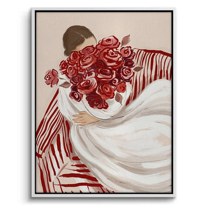 Red Roses & Romance - Canvas