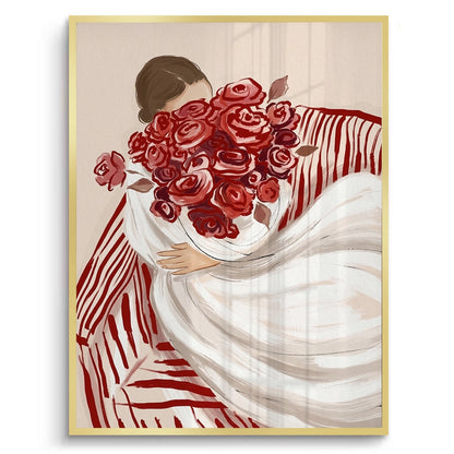 Red Roses & Romance - Fine Art