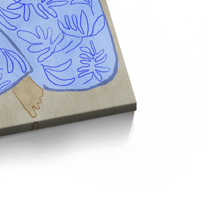 Relaxed Woman Portrait - Canvas