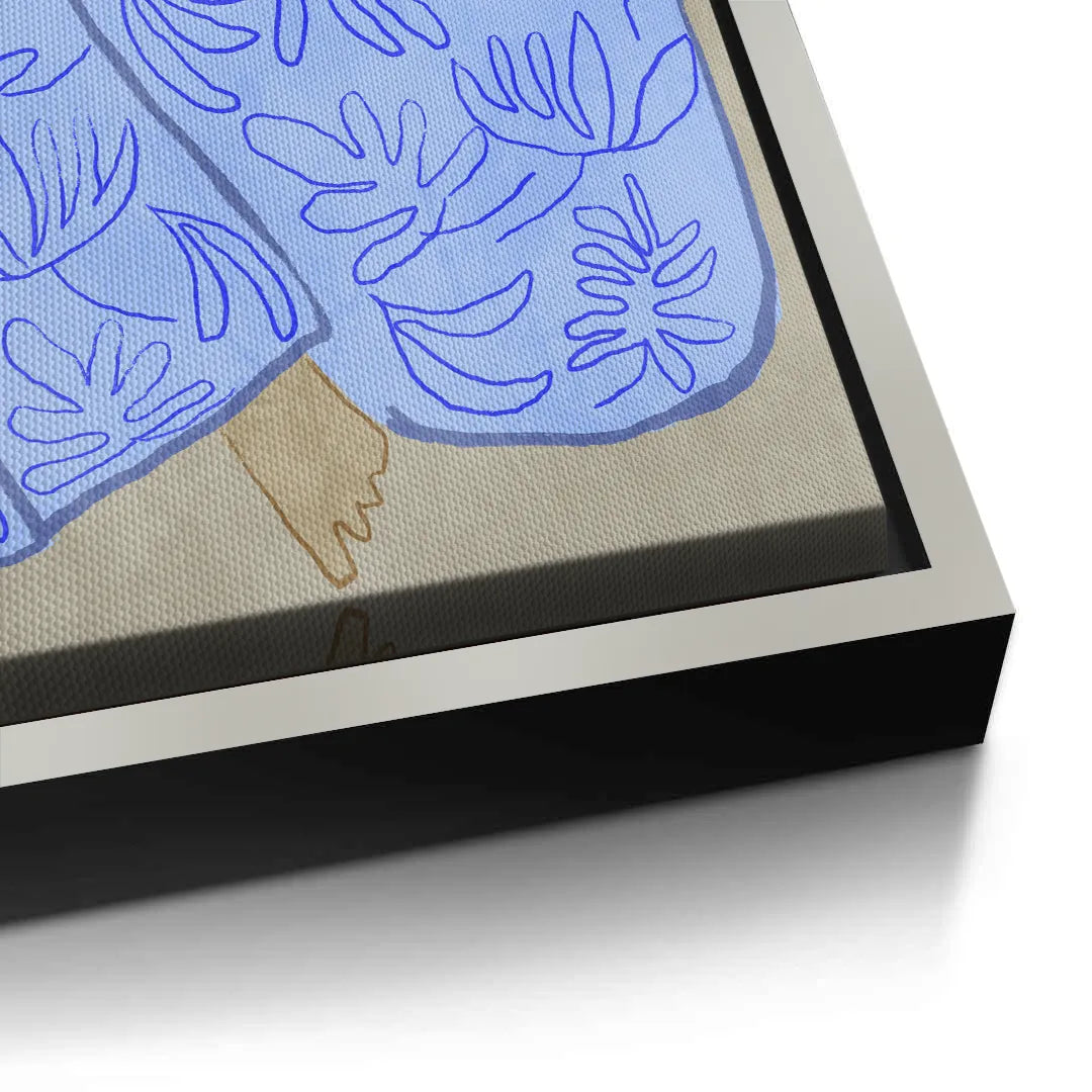 2Relaxed Woman Portrait - Canvas