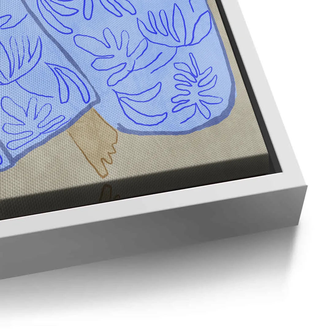 2Relaxed Woman Portrait - Canvas