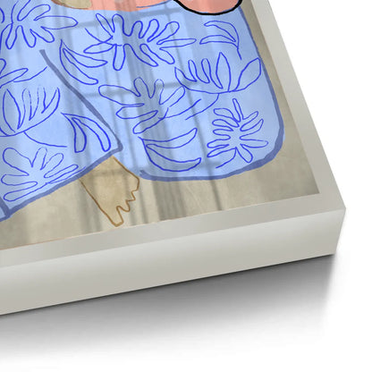 Relaxed Woman Portrait - Fine Art