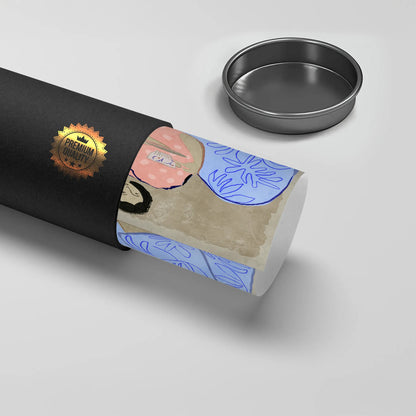 Relaxed Woman Portrait - Poster