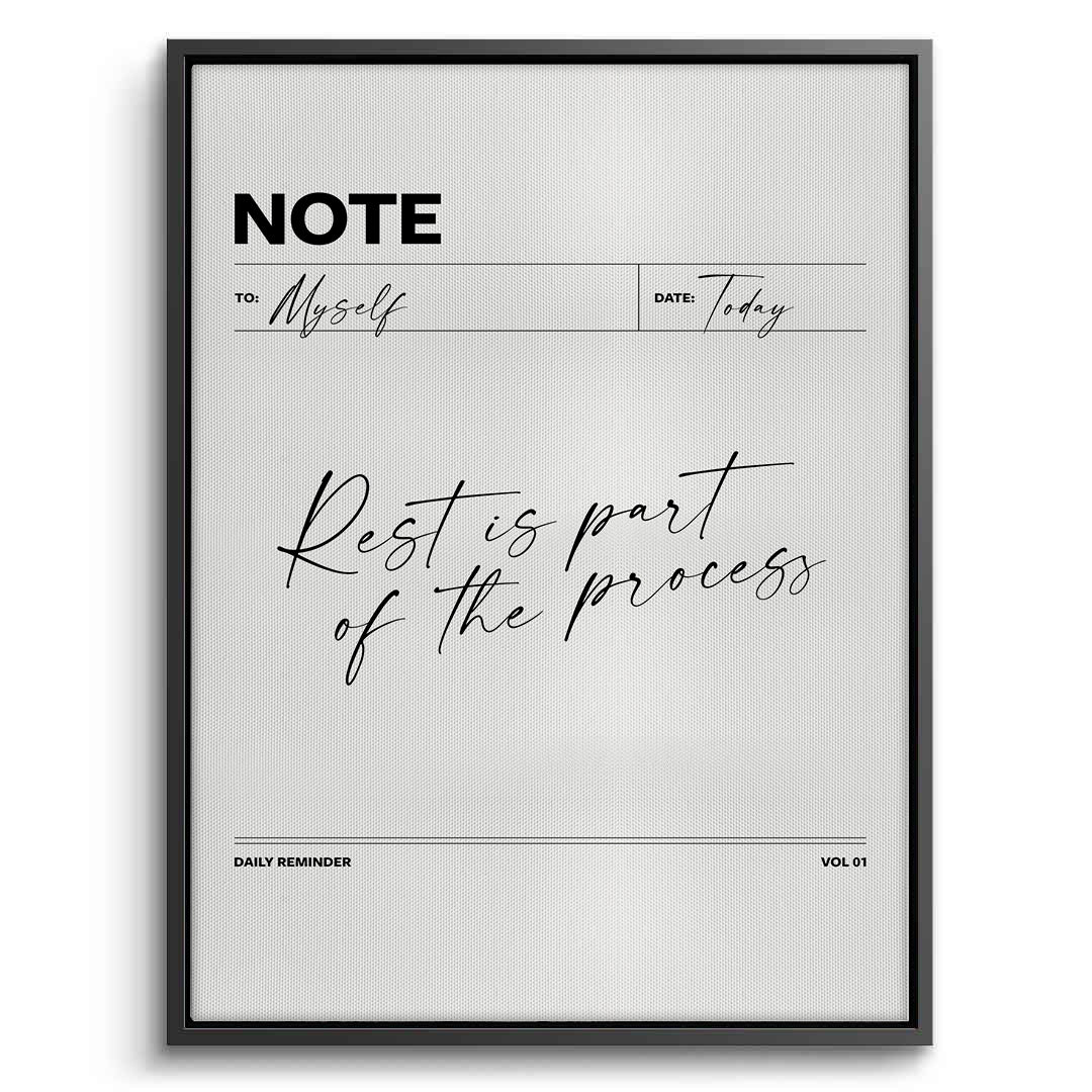 2Rest & Wellness Quote - Canvas