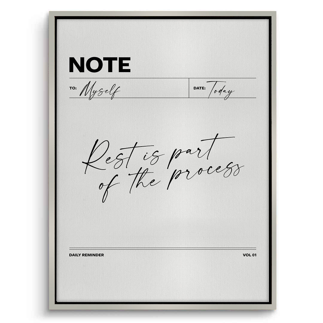 2Rest & Wellness Quote - Canvas