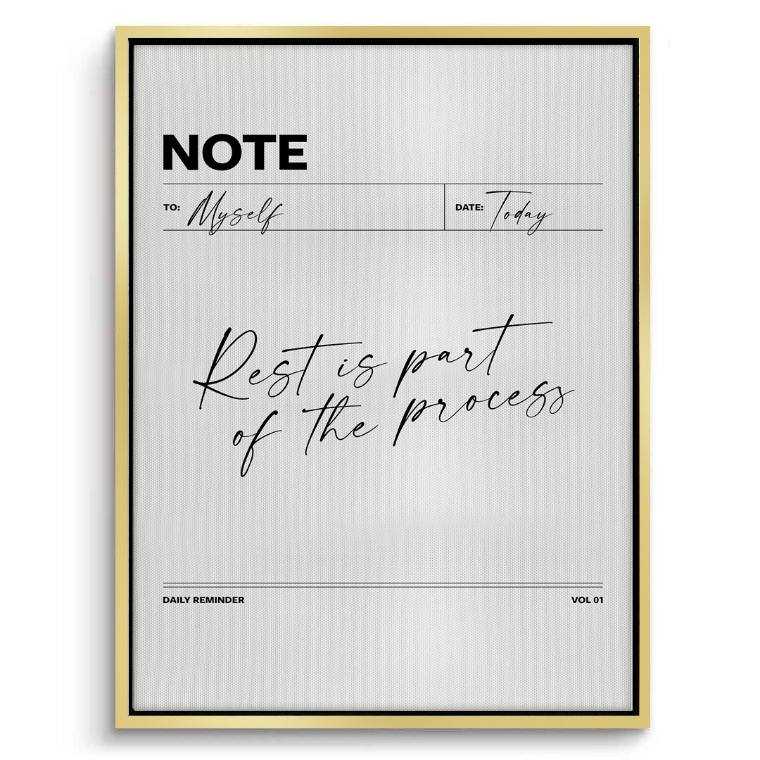 2Rest & Wellness Quote - Canvas