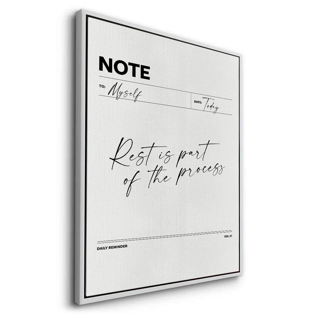 2Rest & Wellness Quote - Canvas