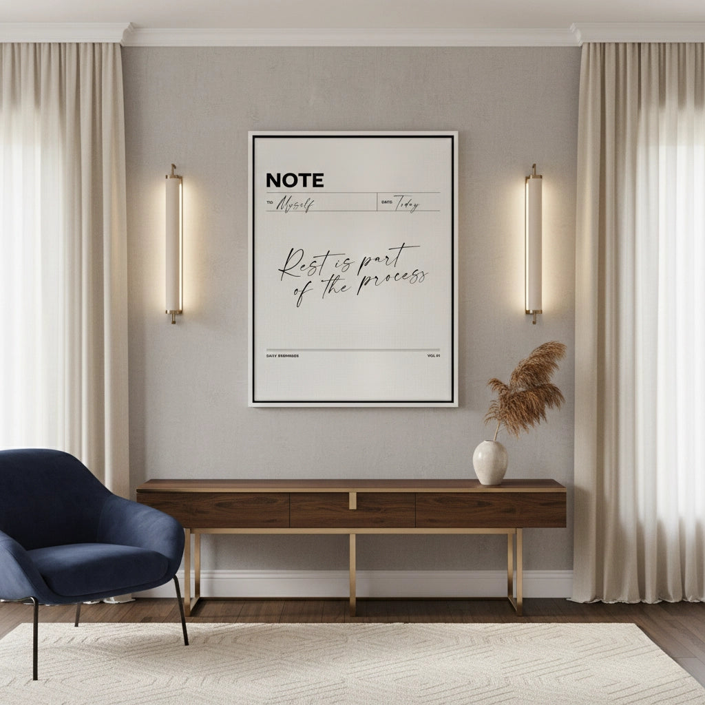 2Rest & Wellness Quote - Canvas