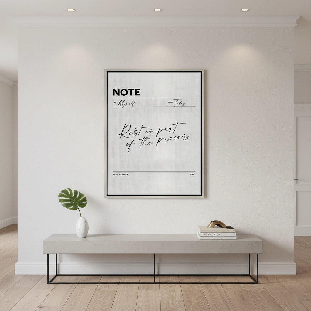 2Rest & Wellness Quote - Canvas