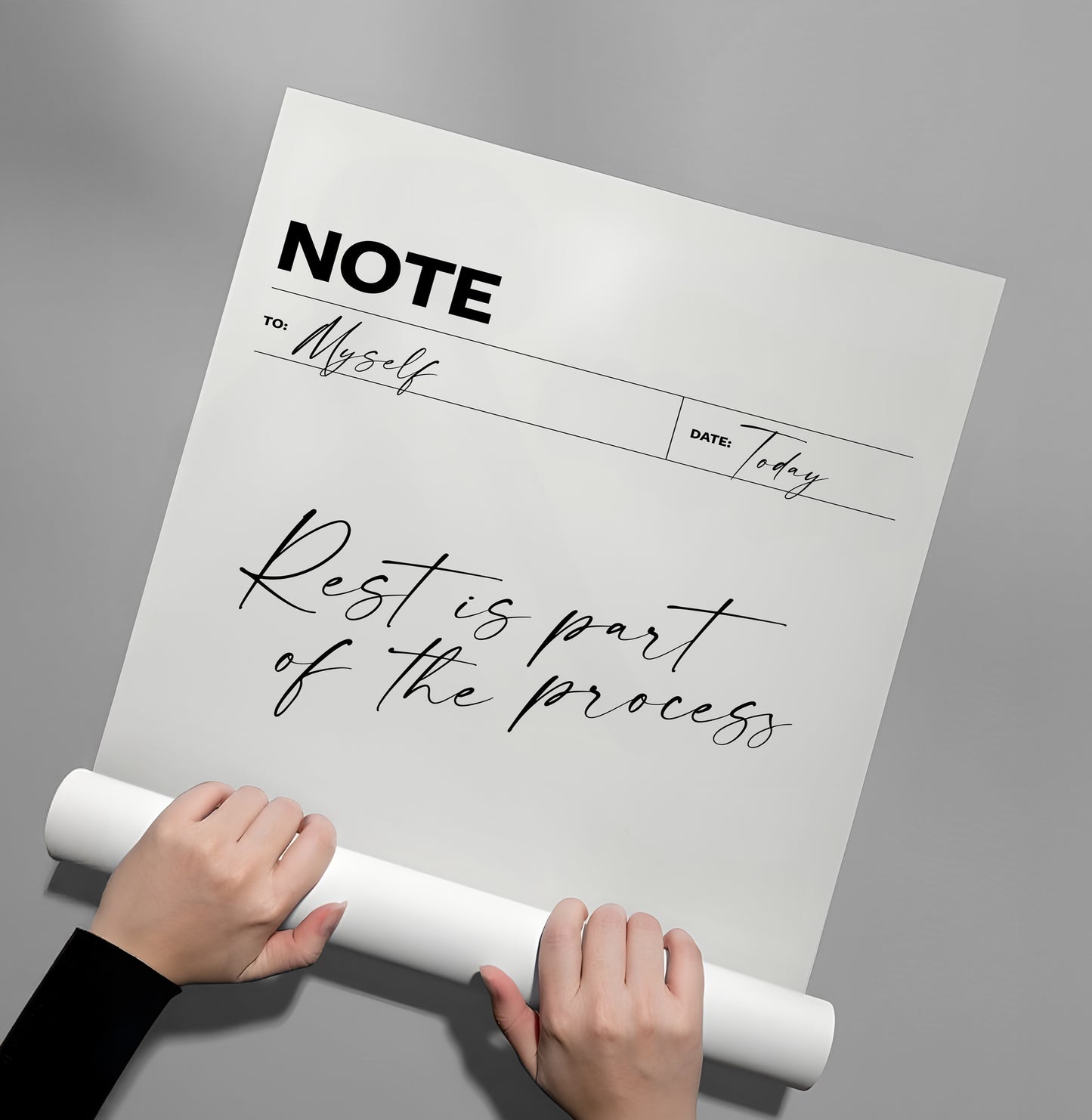 2Rest & Wellness Quote - Poster