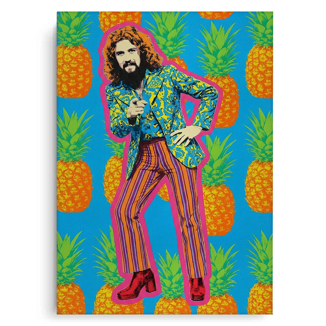 2Retro 70s Rocker - Canvas