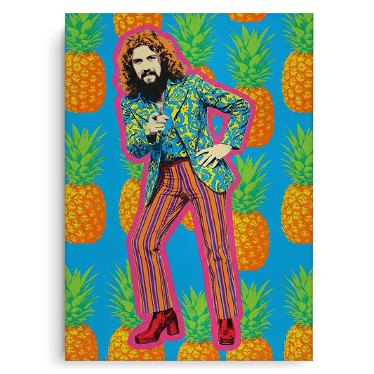 Retro 70s Rocker - Canvas