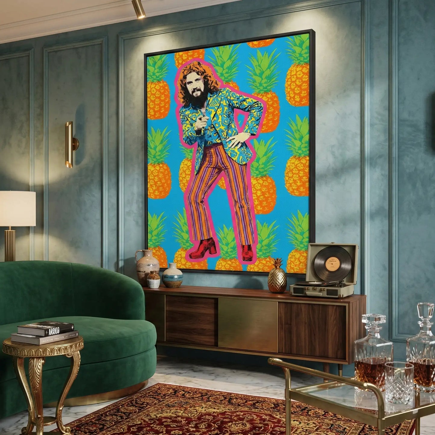 2Retro 70s Rocker - Canvas
