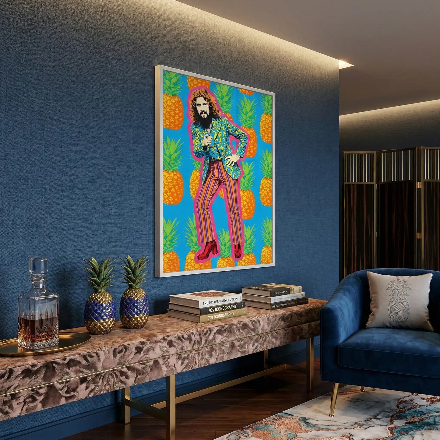 2Retro 70s Rocker - Fine Art