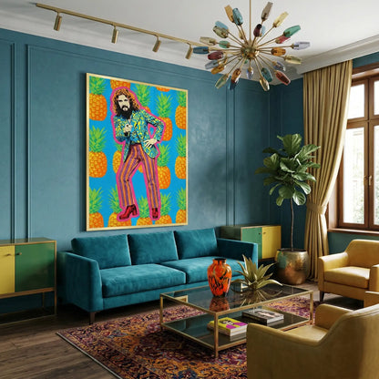 Retro 70s Rocker - Fine Art