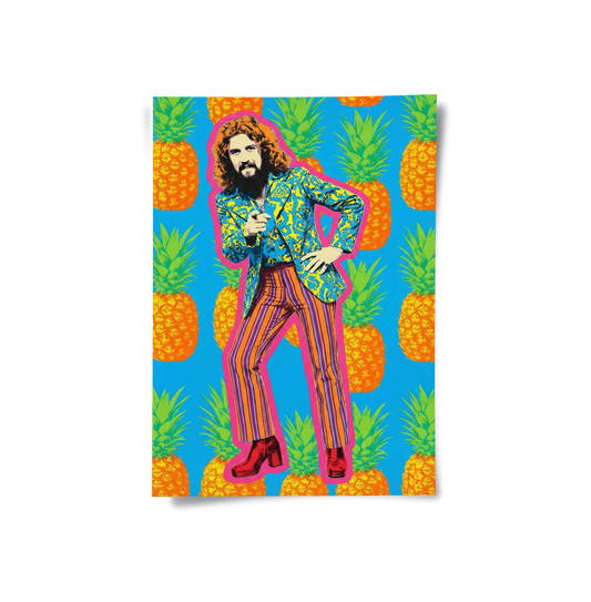 Retro 70s Rocker - Poster