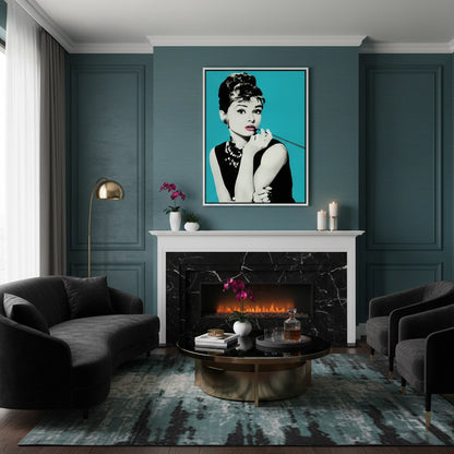 Retro Holly Golightly - Canvas
