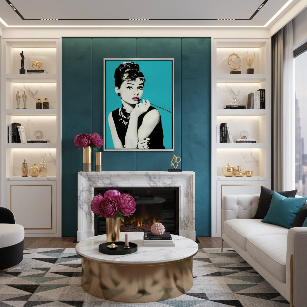 2Retro Holly Golightly - Canvas