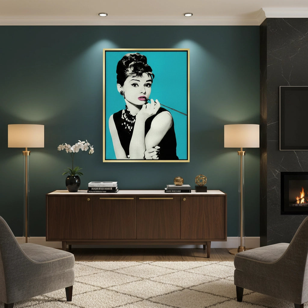 2Retro Holly Golightly - Canvas
