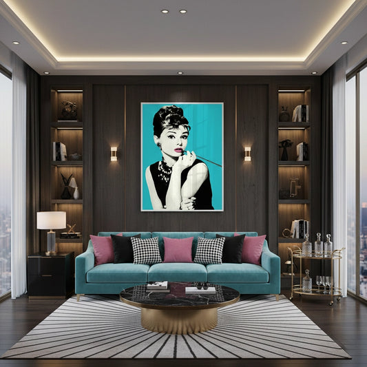 Retro Holly Golightly - Fine Art