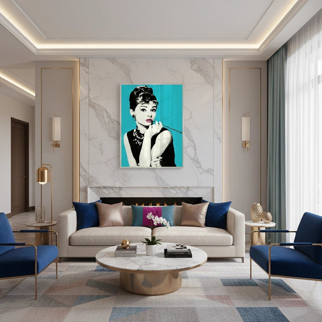 2Retro Holly Golightly - Fine Art