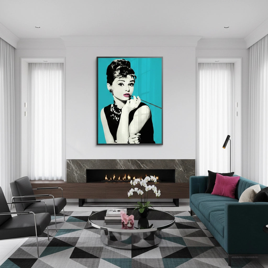 2Retro Holly Golightly - Fine Art
