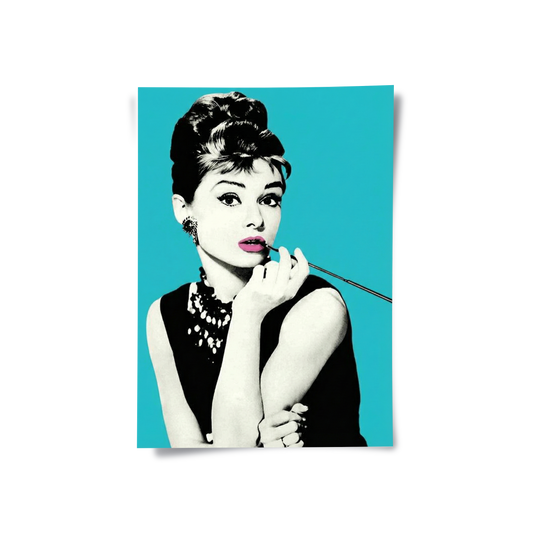 Retro Holly Golightly - Poster