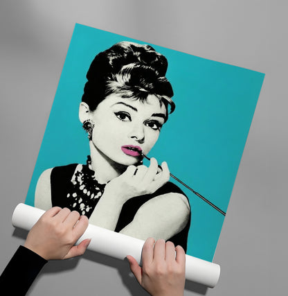 Retro Holly Golightly - Poster