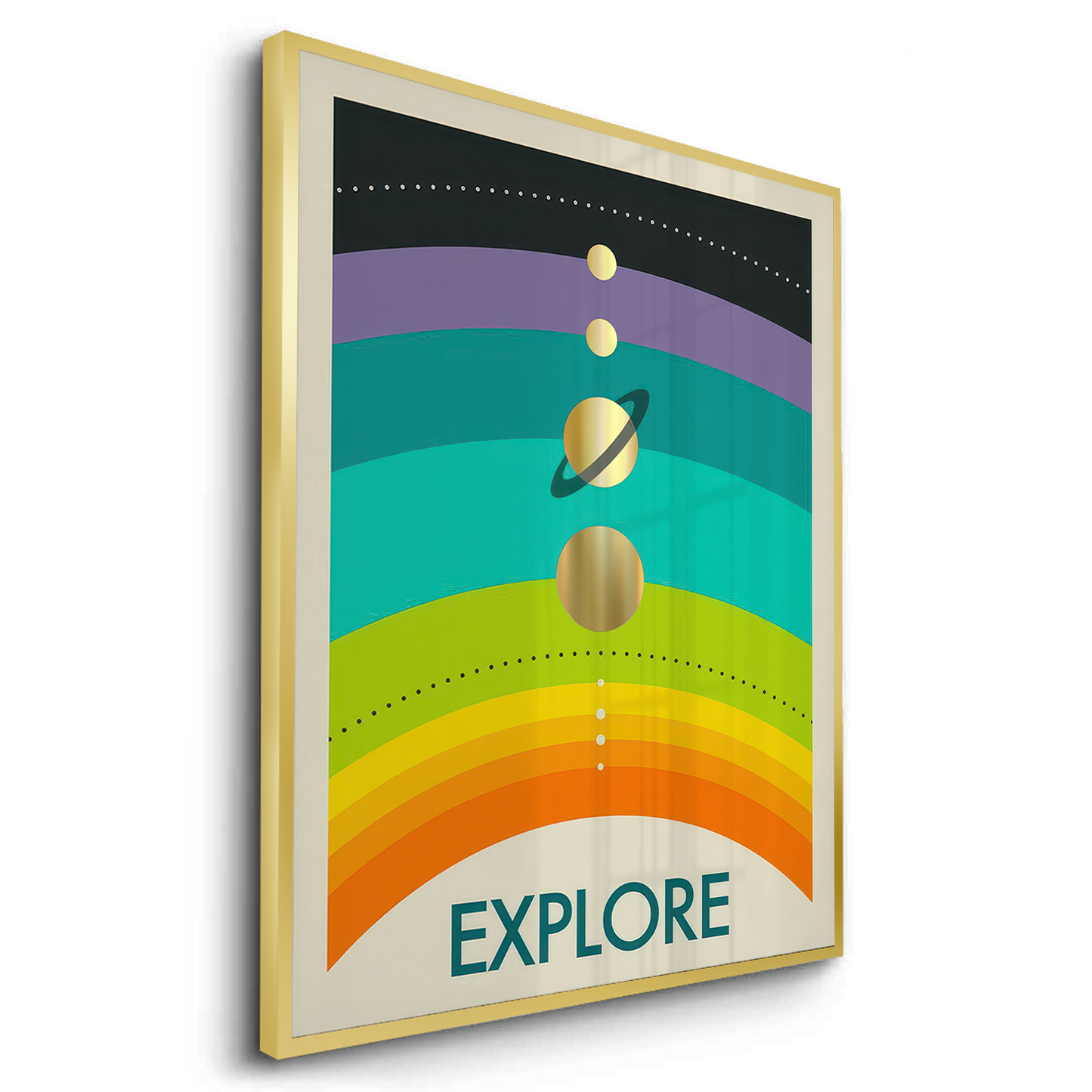 2Retro Minimalist Space - Fine Art