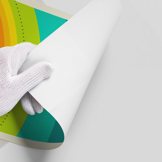 Retro Minimalist Space - Poster