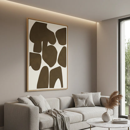 Retro Neutral Shape Painting #RNSH550