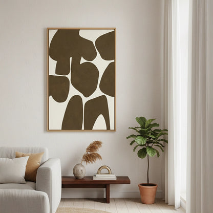 Retro Neutral Shape Painting #RNSH550