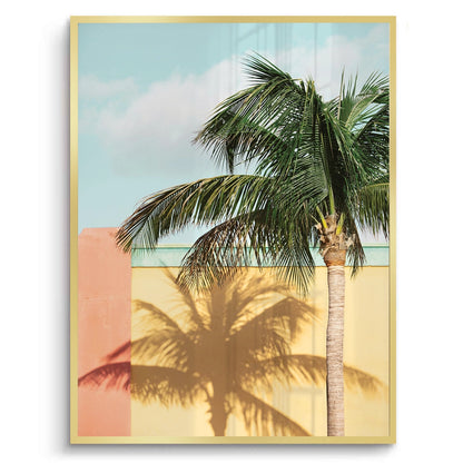 Retro Palm Tree - Fine Art