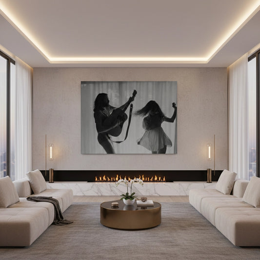 Rhythm in Shadow - Canvas