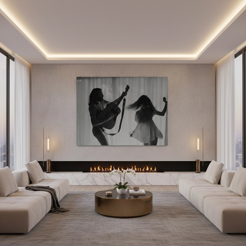 2Rhythm in Shadow - Canvas