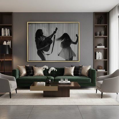 Rhythm in Shadow - Canvas