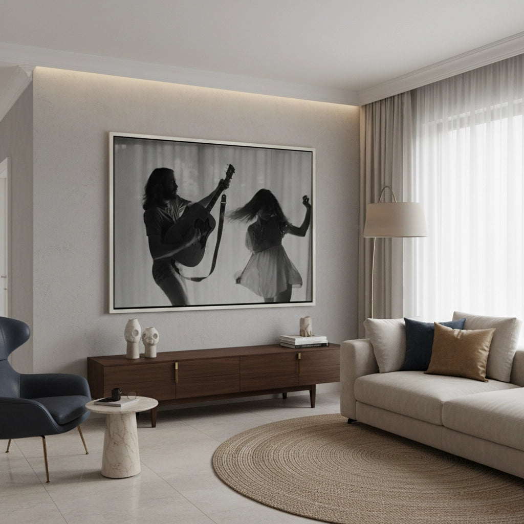 2Rhythm in Shadow - Canvas