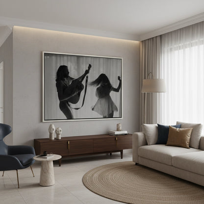 Rhythm in Shadow - Canvas