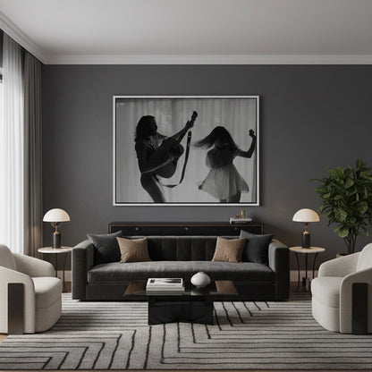 Rhythm in Shadow - Canvas